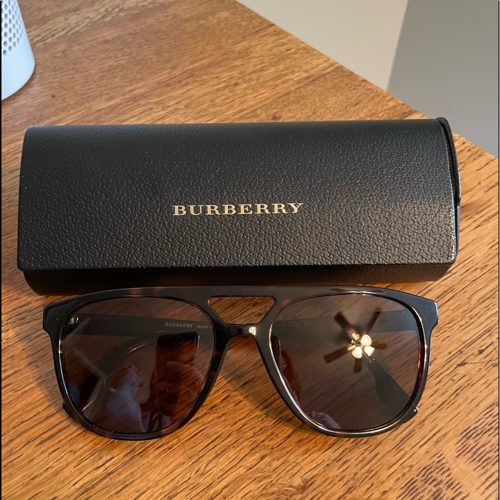 Burberry Havana Polarized Sunglasses